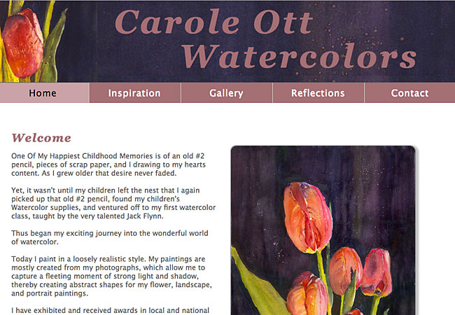 Carole Ott
Watercolors